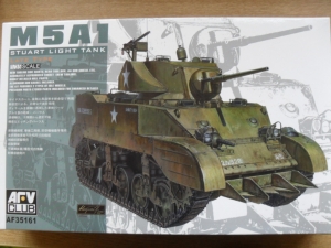 AFV CLUB 1/35 35161 M5A1 STUART LATE TYPE